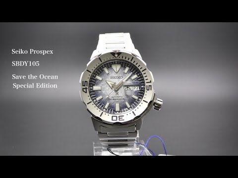 Seiko Prospex SBDY105 Monster Save the Ocean Special Edition - YouTube