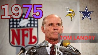 A DEEP LOOK BACK AT HOW TOM LANDRY EXPOSED THE VIKINGS IN THE DIV ROUND! 1973-1975 DALLAS COWBOYS!