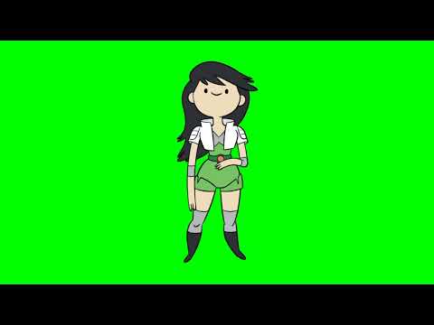 Beth from 'Bravest Warriors'. Green Screen | Бет из 'Храбрейших воинов'. Футажи