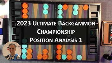 2023 Ultimate Backgammon Championship Position Analysis 1