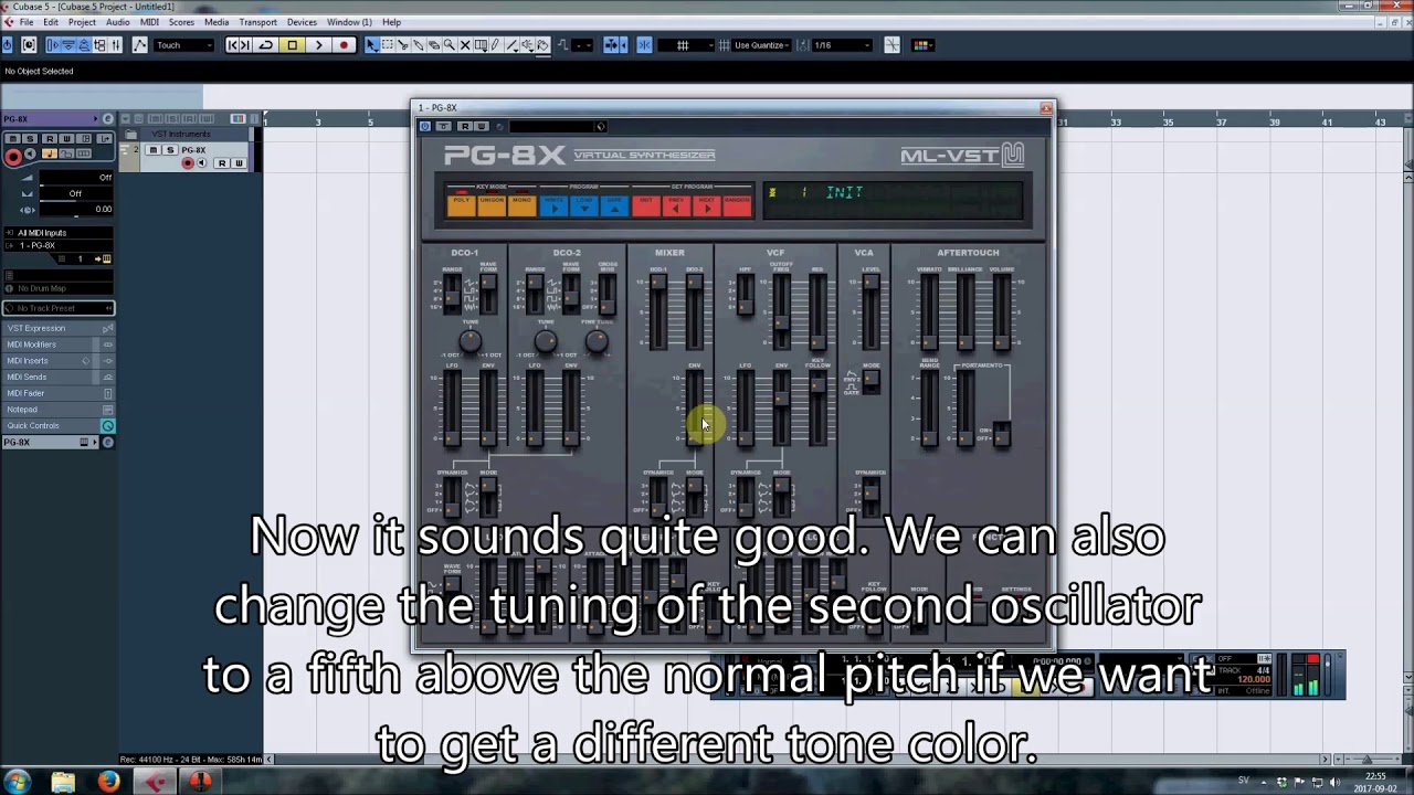 Tutorial - How to make a basic 80s bell sound with PG-8X - YouTube