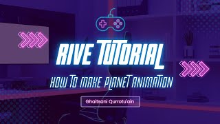 Rive Tutorial: Tiny Planet Interactive Motion