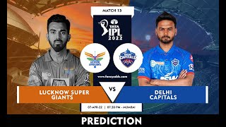 π΄ Live Lucknow Super Giants vs Delhi Capitals, 15th Match - Live Cricket Score | IPL 2022