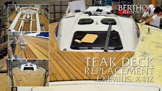 Teak Deck Replacement - Berthon Boat Co.