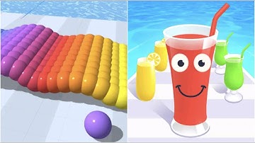 Canvas Run | juice Run | Android iOS Gameplay | Satisfying Mobile Games