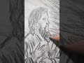 SKETCH PORTRAIT 101 - The Transfiguration of Jesus #sketch #catholicchurch #gospel
