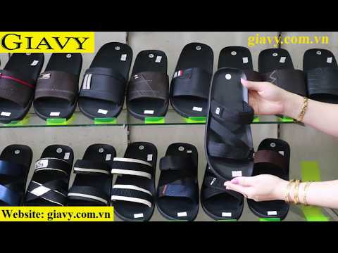 DÉP NAM CHẤT LƯỢNG THƯƠNG HIỆU GIÀY GIAVY | dép hàng hiệu cho nam