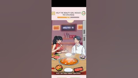 Tricky Twist Puzzle Level 31 HELP THE BEAUTY GIRL REDUCE THE SPICINESS ||Solution