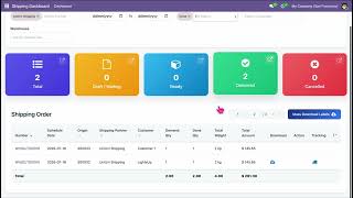 UniUni Shipping Integration - Shipping Dashboard Odoo #odoo #odooapps