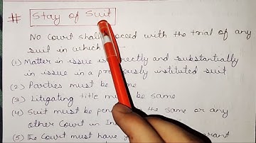 CPC SECTION 6 TO 10 ONE LINERS || CIVIL PROCEDURE CODE 1908 | IMPORTANT FOR JUDICIARY | LAW EXPLORER