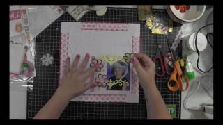 Process Video 182: Scrapbook Layout: Smile