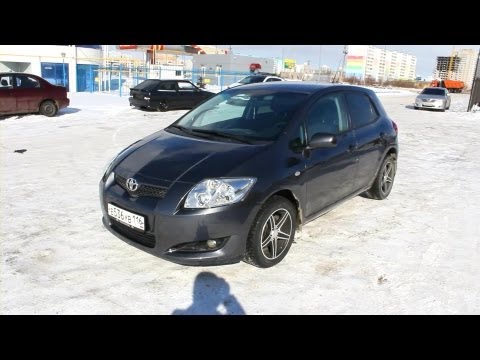 2008 Toyota Auris. Start Up, Engine, and In Depth Tour.