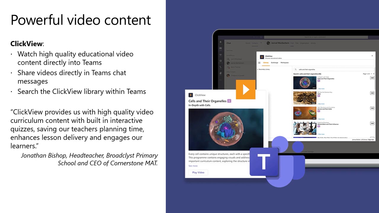 Integrate with Microsoft Teams for Education App Platform