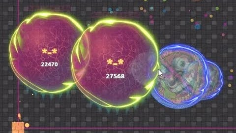 Agma.io - Power Battle 9 and skill !