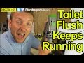 FIX WC OR TOILET THAT IS RUNNING AFTER FLUSH - PUSH BUTTON - Plumbing Tips