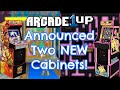 Arcade1Up Yoga Flame Capcom Legacy Arcade Cabinet &amp; Ms Pac-Man Bandai Namco Legacy Cabinet Revealed