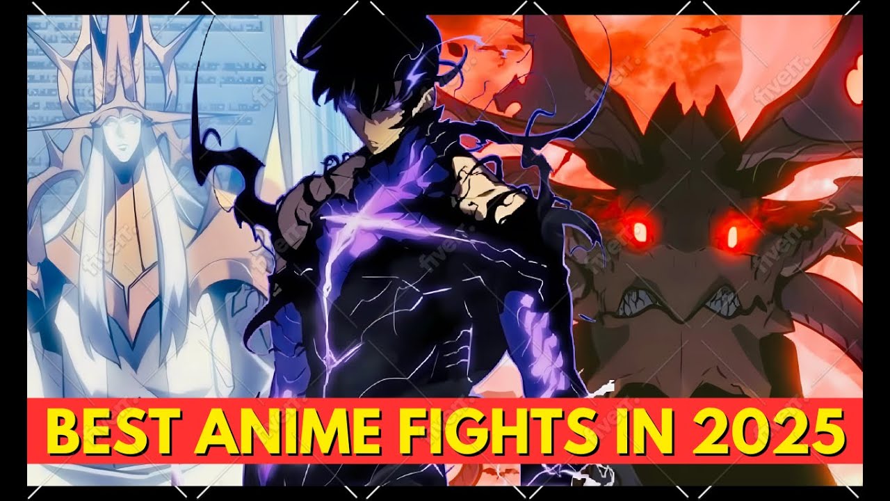 Top Anime Fights of Spring 2025 - YouTube