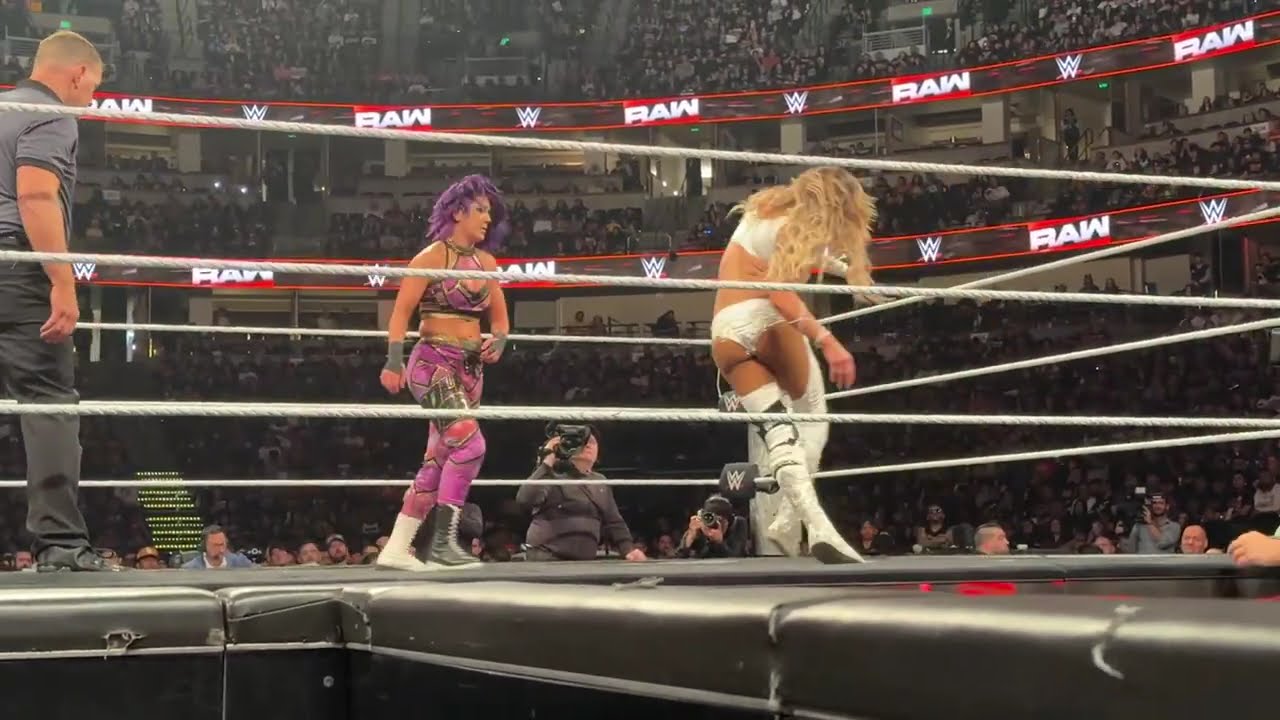 WWE Monday Night Raw - October 27, 2025 Charlotte Flair and Alexa Bliss vs Lyra Valkyria and Bayley