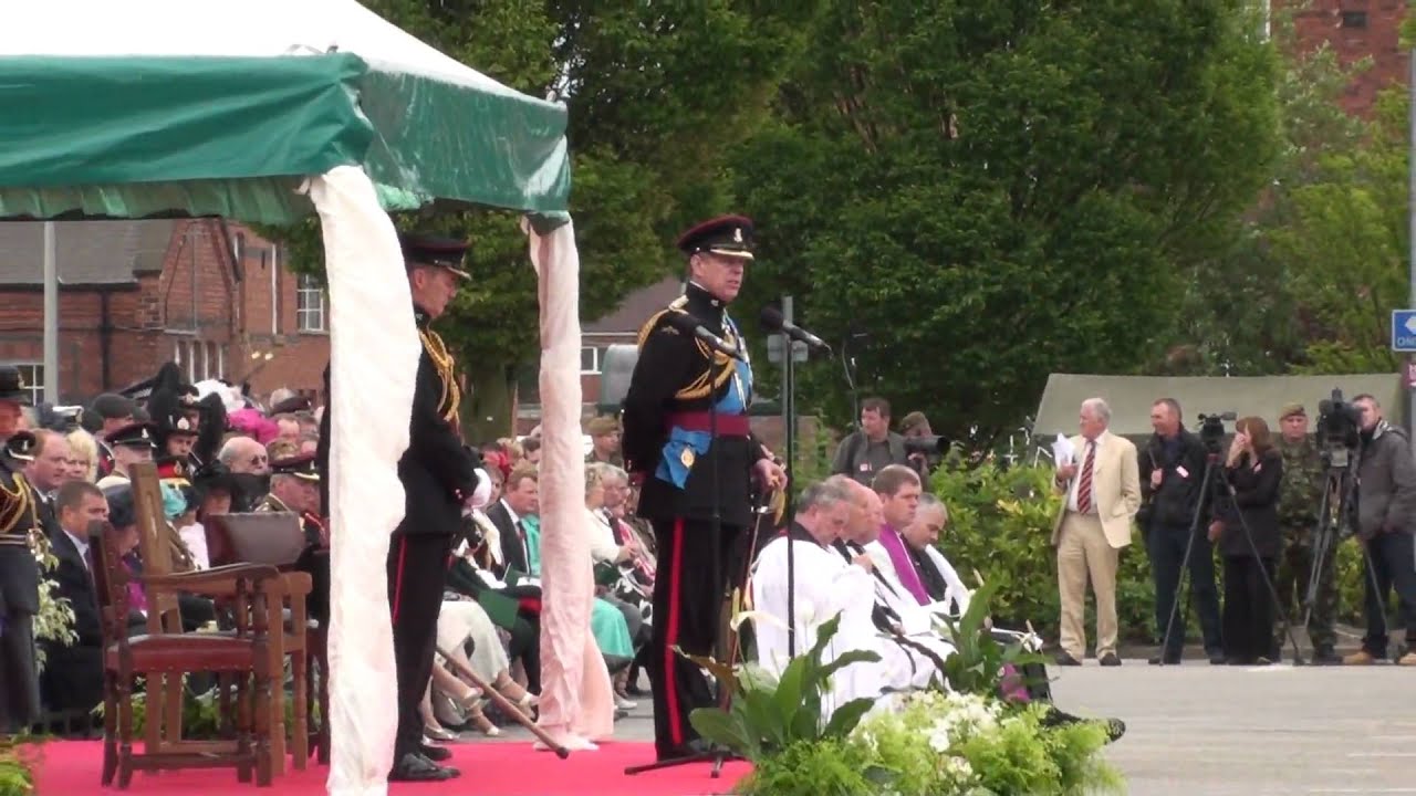 HRH The Duke of York Colours Presentation 1/3