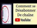 Comment sabonner se dsabonner et grer les abonnements sur youtube 2022