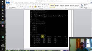 TRIGGERS AND CURSORS
