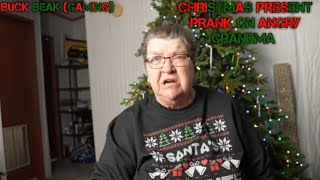 Christmas Present Prank on Angry Grandma 🎁 🎁 🎁 🎁 