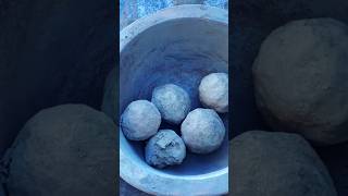 cr,uniqueasmr blue mud dirt crumbling asmr satisfying asmr pure cement #crunchycrumbles