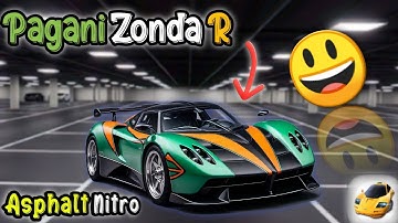 Pagani Zonda R | Asphalt Nitro 😁 | GAMEPLAY | Topran..official