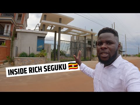 How The Rich Live In Uganda - Inside The Rich Side Of Seguku Along Entebbe Rd
