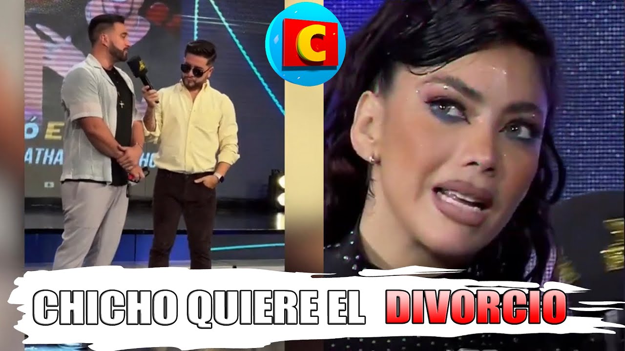 Chicho Trujillo le ha pedido el Divorcio a Nathalie Carvajal ya no puede con ella