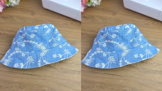 Free Pattern.  From Fabric to Fashion – Handmade Bucket Hat 