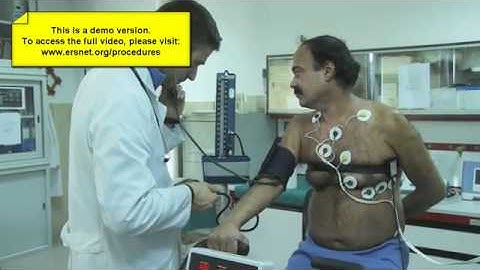 Educational video by ERS on Cardio Pulmonary Exercise Testing (CPET) with COSMED metabolic cart