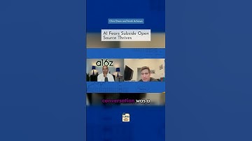 Chatbot Dangers Overblown - Chris Dixon and Anish Acharya