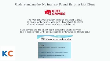 How to Fix Riot Client “No Internet Found” – DNS, Proxy & Firewall