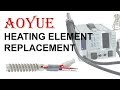 How to Replace the Heating Element | Aoyue Hot Air Gun (AO20094)