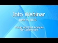 Joto Sublimation Webinar - Pricing and Cost Analysis