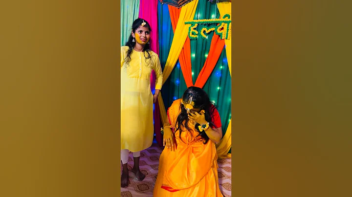 Haldi lagao re tel chadhao re😍 #haldi #haldiceremony #haldigeet #wedding #shaadi #song #bridal