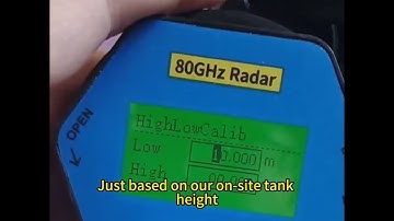 Tank Gauging System - From Level Measurement To Computer Software  80GHZ RADAR LEVEL METER