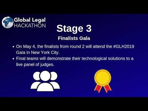 Welcome to the Global Legal Hackathon 2019!