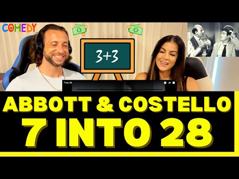 First Time Hearing Abbott x Costello 7 Into 28 Reaction - Who Knew Math Could Be So Funny!