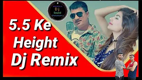 5 5 Ki Height Roop Gajab Ka Leri Thi Dj Mharaja Full Power 3D Bass Mix || Haryanvi Dj Remix Song