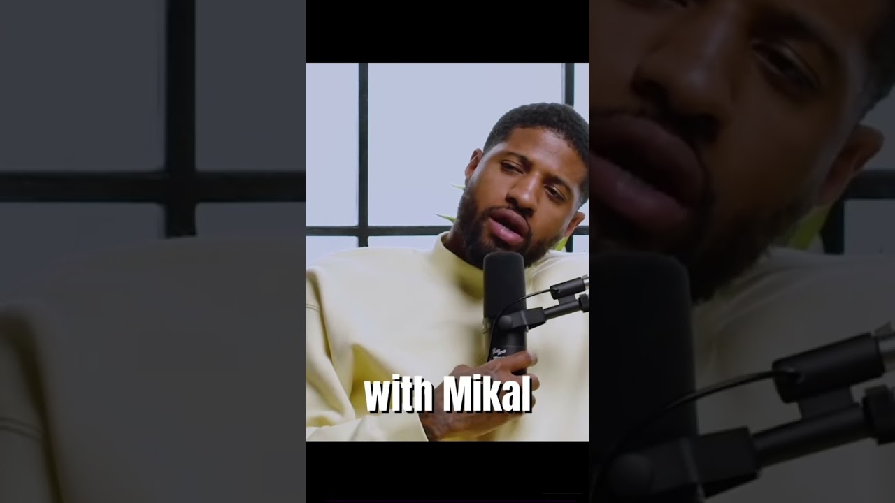 Paul george on Mikal bridges Edit 