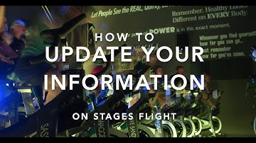 Update Stages Data - How to update your data in Stages Flight
