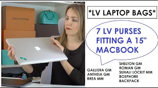 BEST LAPTOP BAGS* Louis Vuitton purses that fit a 15" MacBook Pro Anastasiya Bagaholic - YouTube