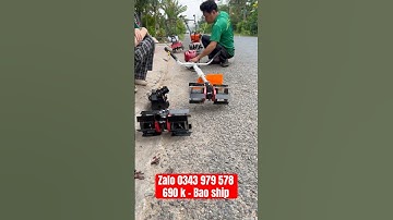 Đầu xới đất gắn máy cắt cỏ