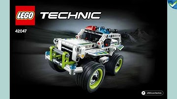 42047 Police Interceptor LEGO® Technic Manual at the Brickmanuals Instruction Archive