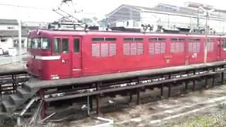 レール輸送のED76 66