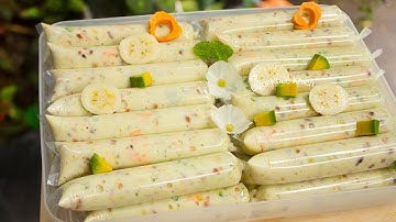 CÁCH LÀM KEM CHUỐI BƠ MÍT TÚI NGON MÊ LY (THAM KHẢO KINH DOANH) - CKK