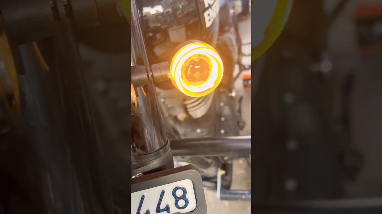 Royal Enfield meteor 350 LED light indicator, Extra Fitting