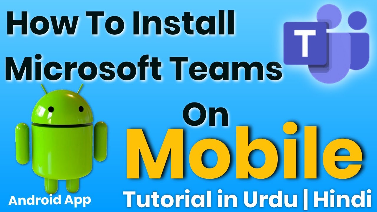 install microsoft teams app